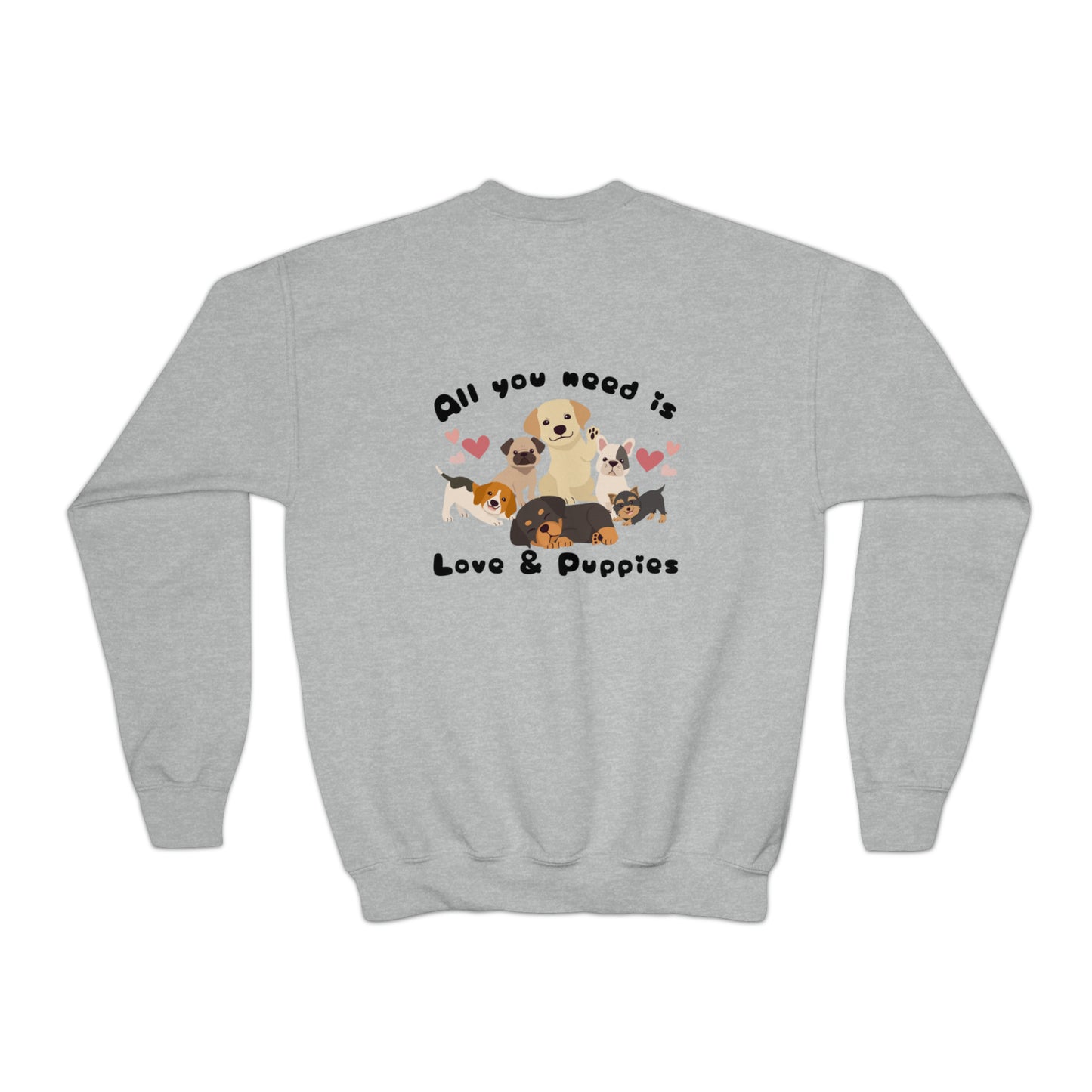 Love & Puppies Youth Sweatshirt