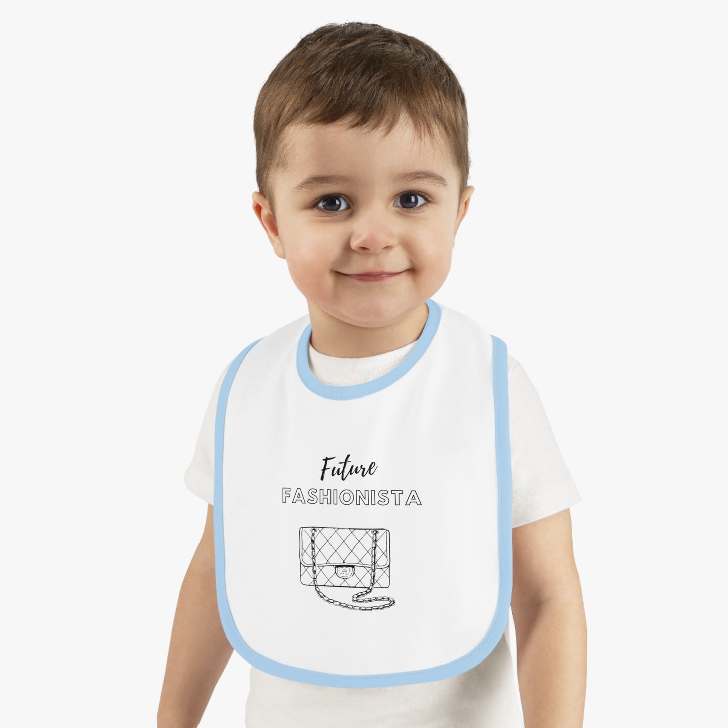 Future Fashionista Quilted Jersey Bib