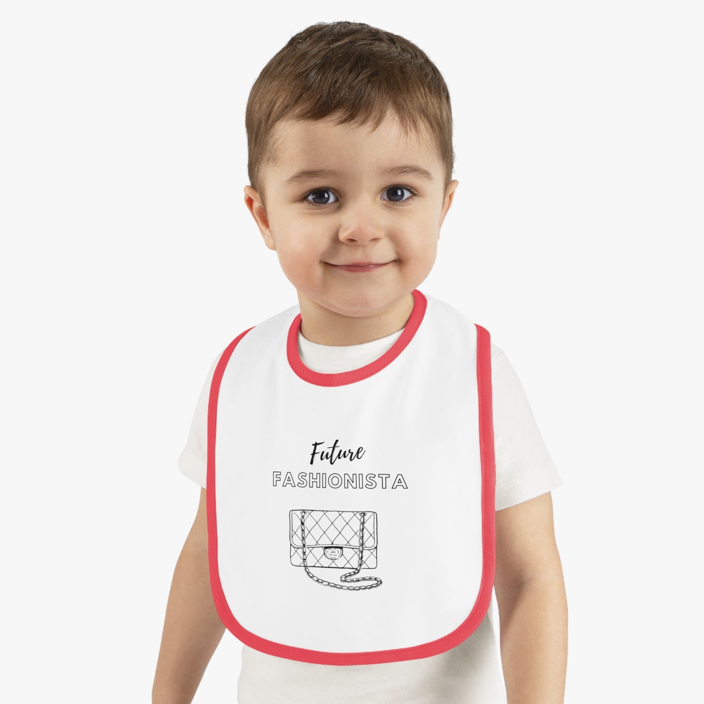 Future Fashionista Quilted Jersey Bib