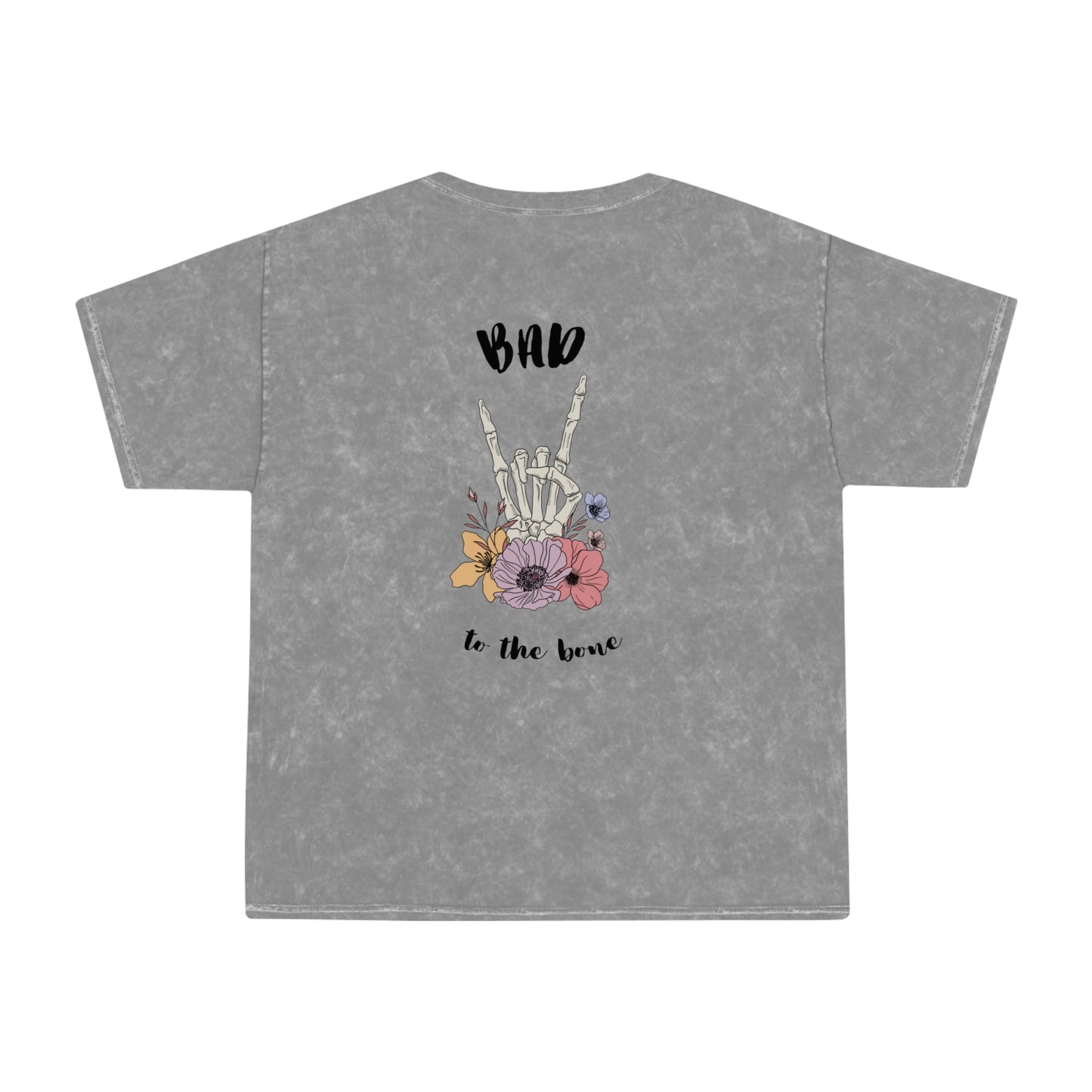 BTB Floral - Unisex Mineral Wash T-Shirt