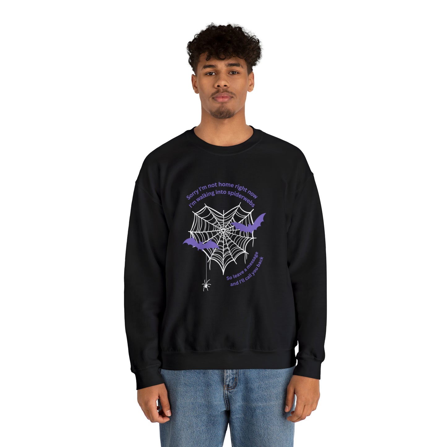 Spiderwebs Unisex Sweatshirt
