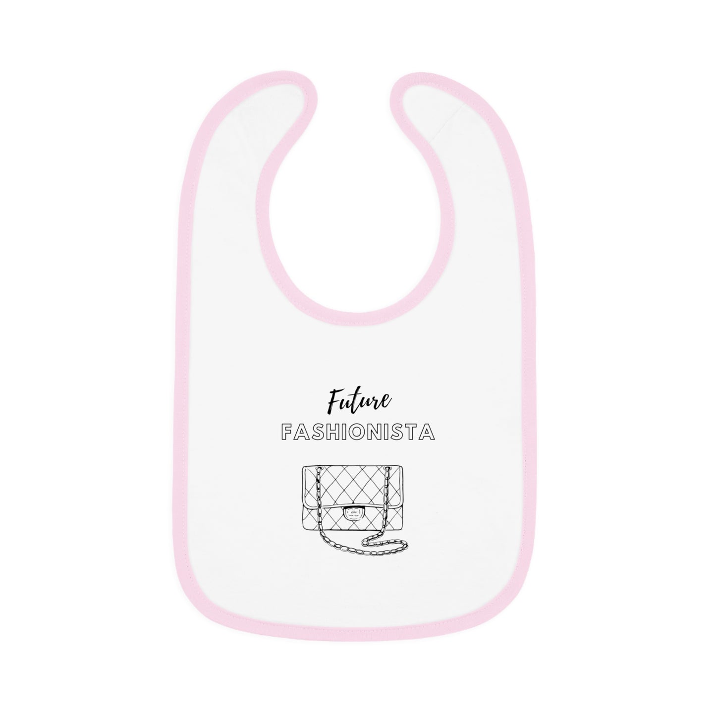 Future Fashionista Quilted Jersey Bib