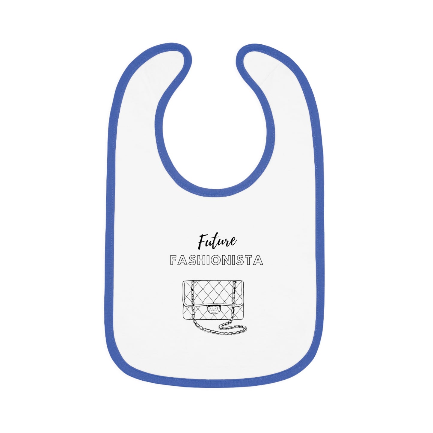 Future Fashionista Quilted Jersey Bib