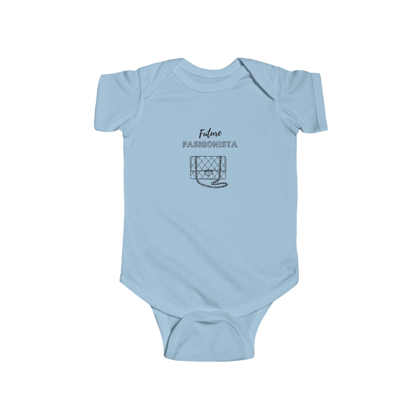 Future Fashionista Quilted Infant Onesie