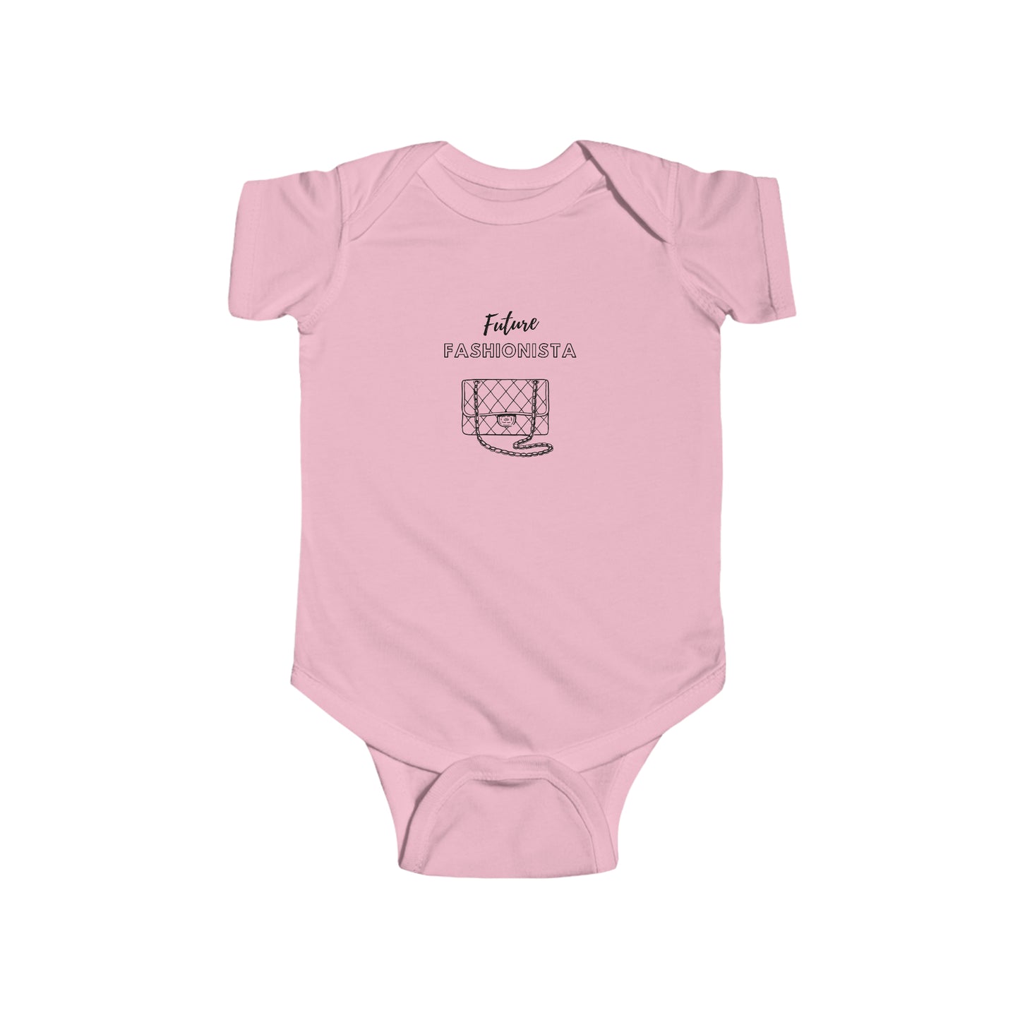 Future Fashionista Quilted Infant Onesie
