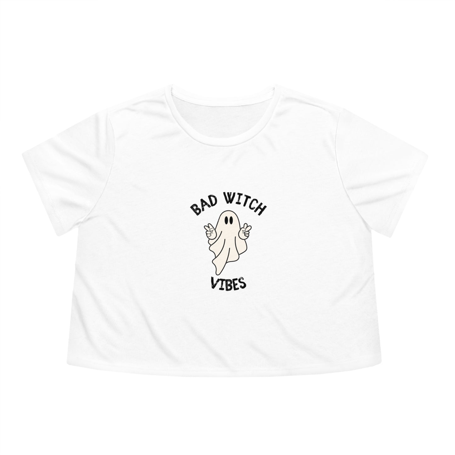 Bad Witch - Women's Flowy Cropped Tee