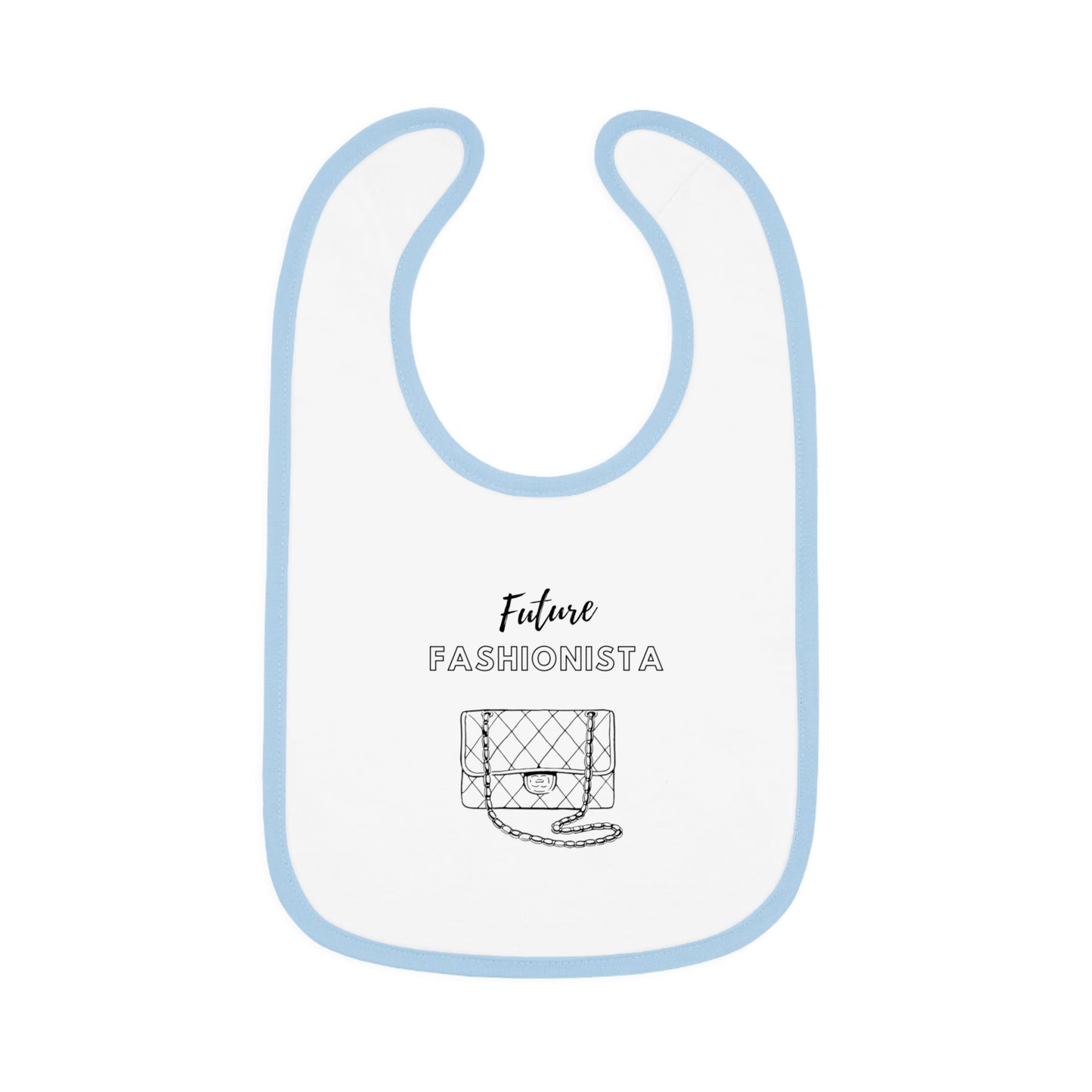 Future Fashionista Quilted Jersey Bib
