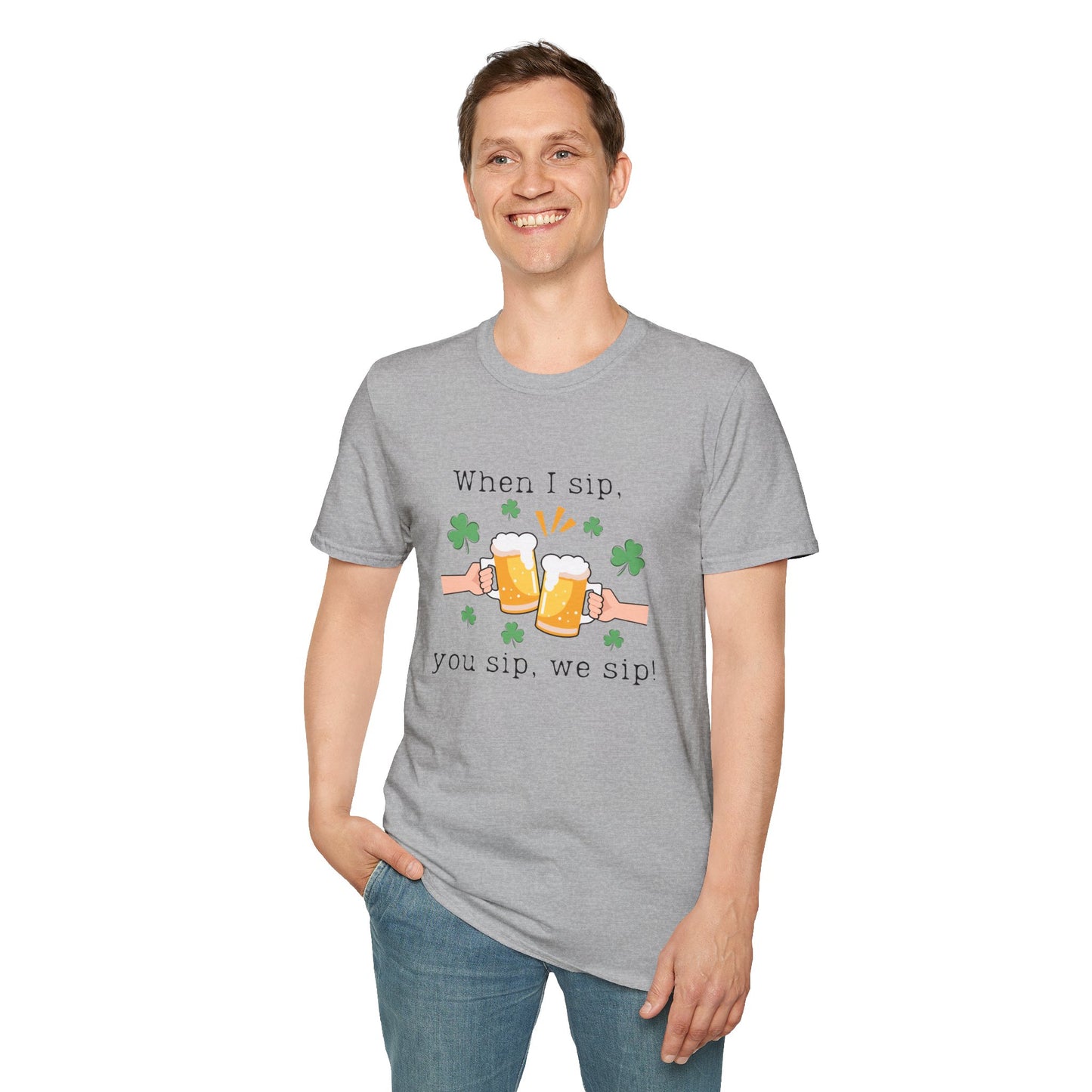 When I Sip Softstyle T-Shirt