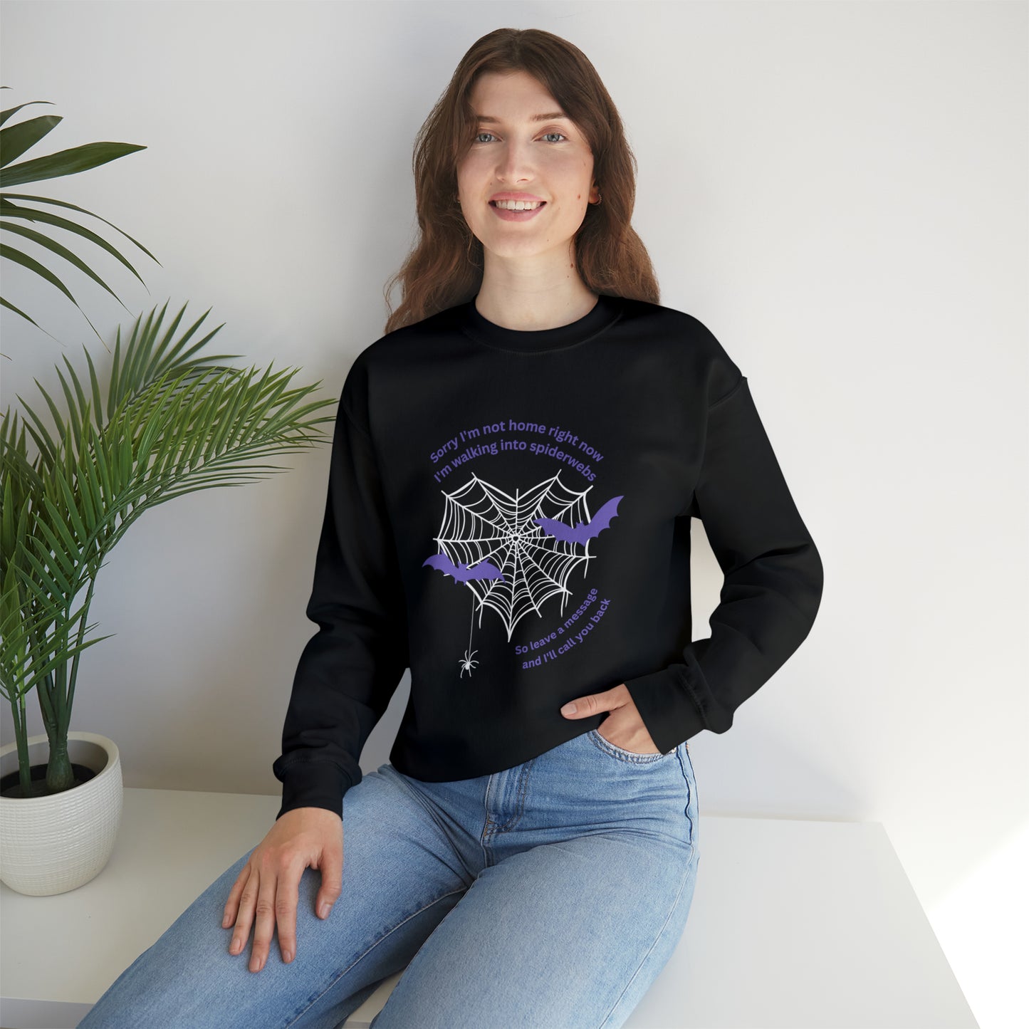 Spiderwebs Unisex Sweatshirt