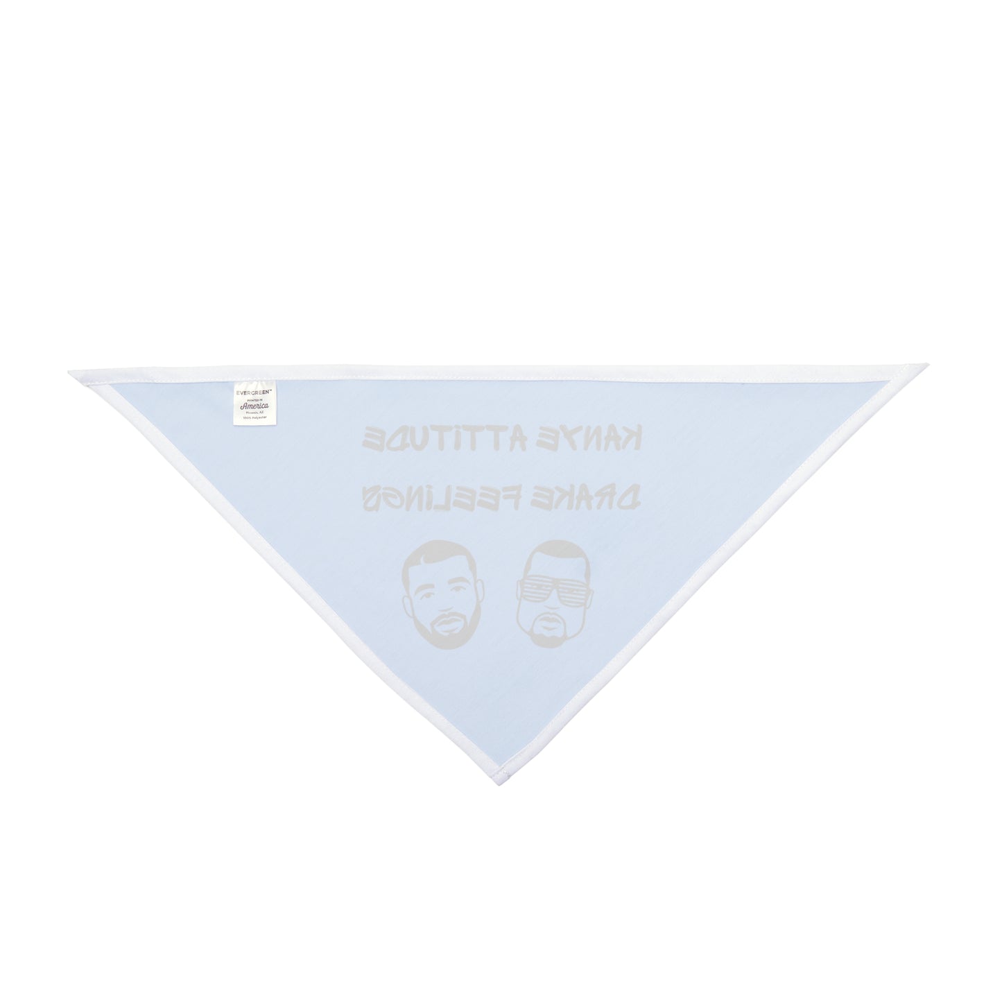 Attitude - Pet Bandana - Light Blue