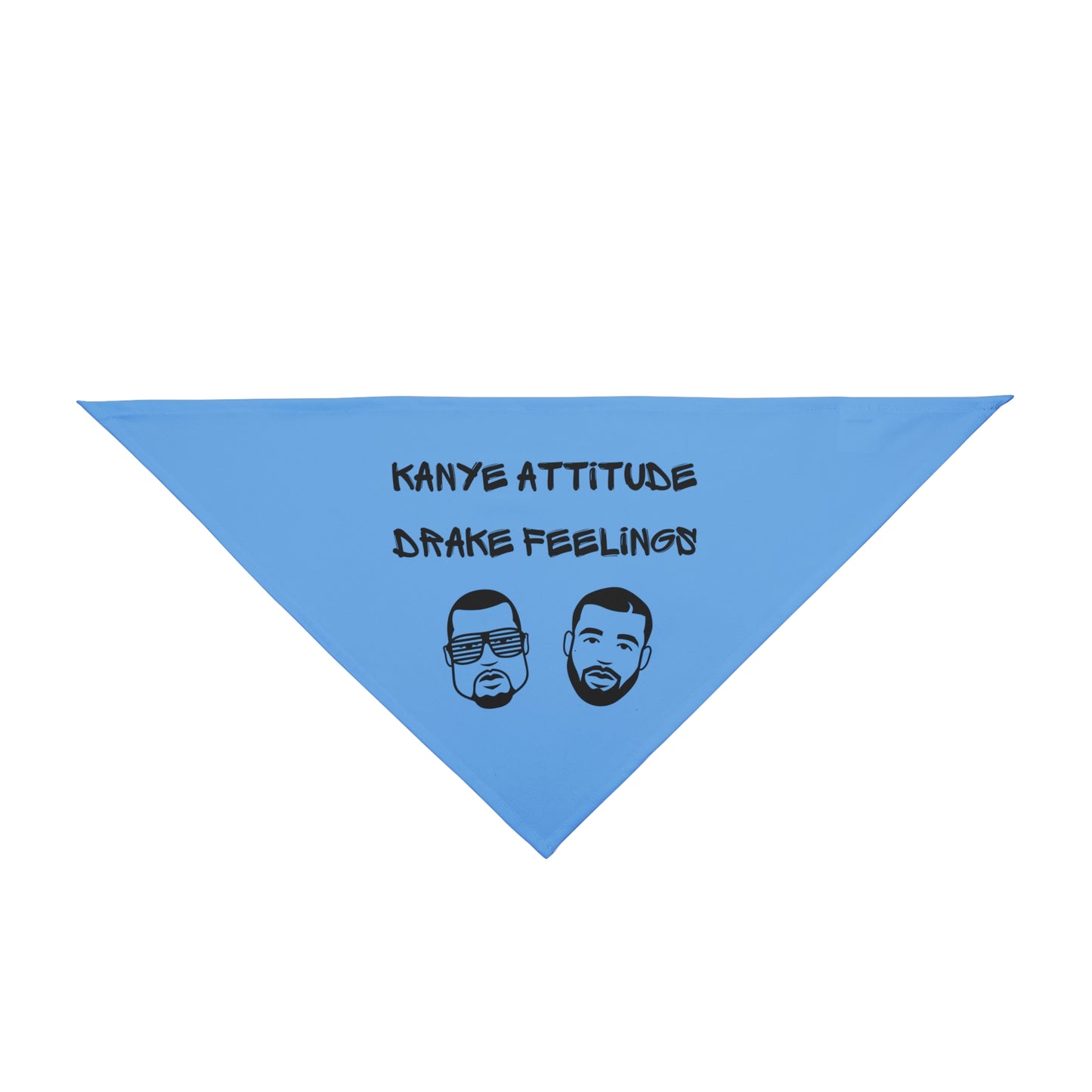 Attitude - Pet Bandana - Light Blue