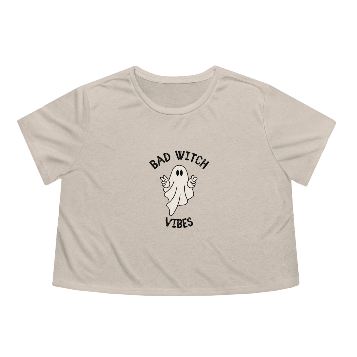 Bad Witch - Women's Flowy Cropped Tee
