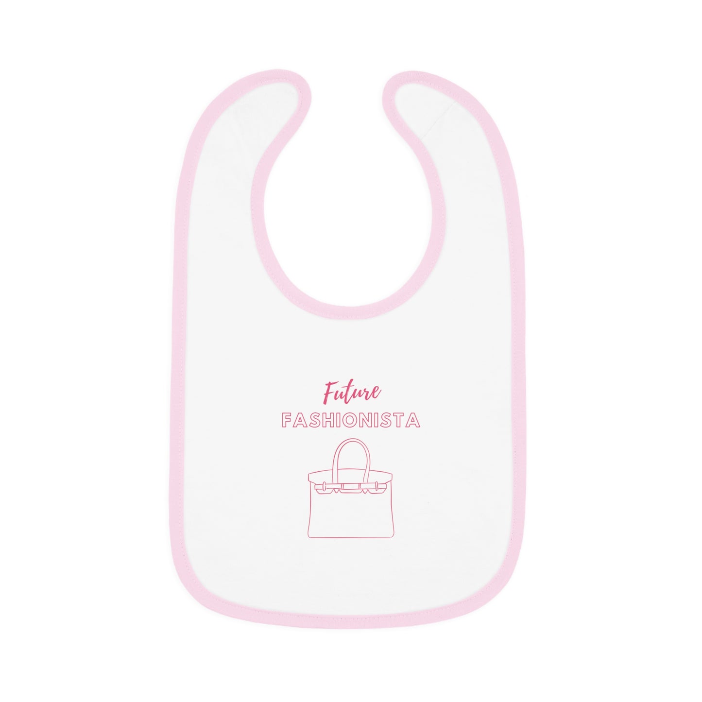 Future Fashionista Pink Jersey Bib