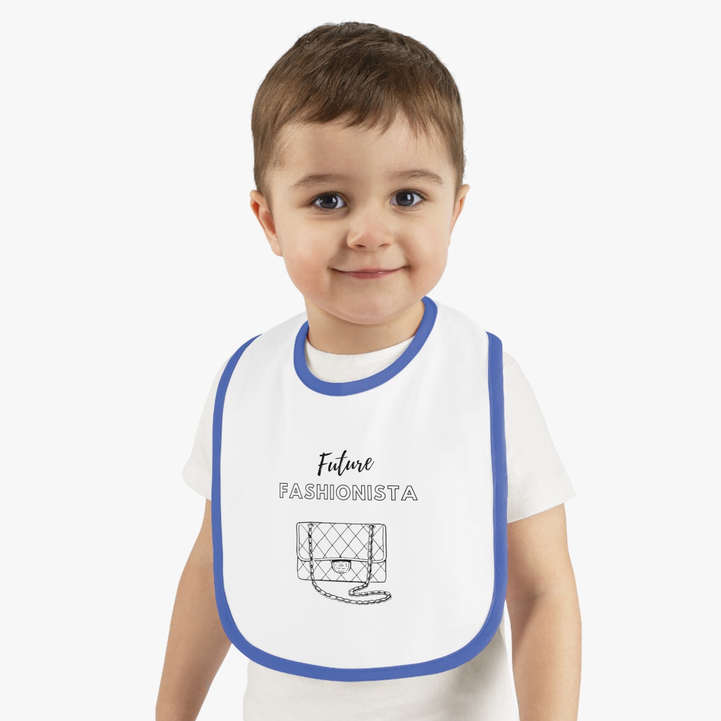 Future Fashionista Quilted Jersey Bib