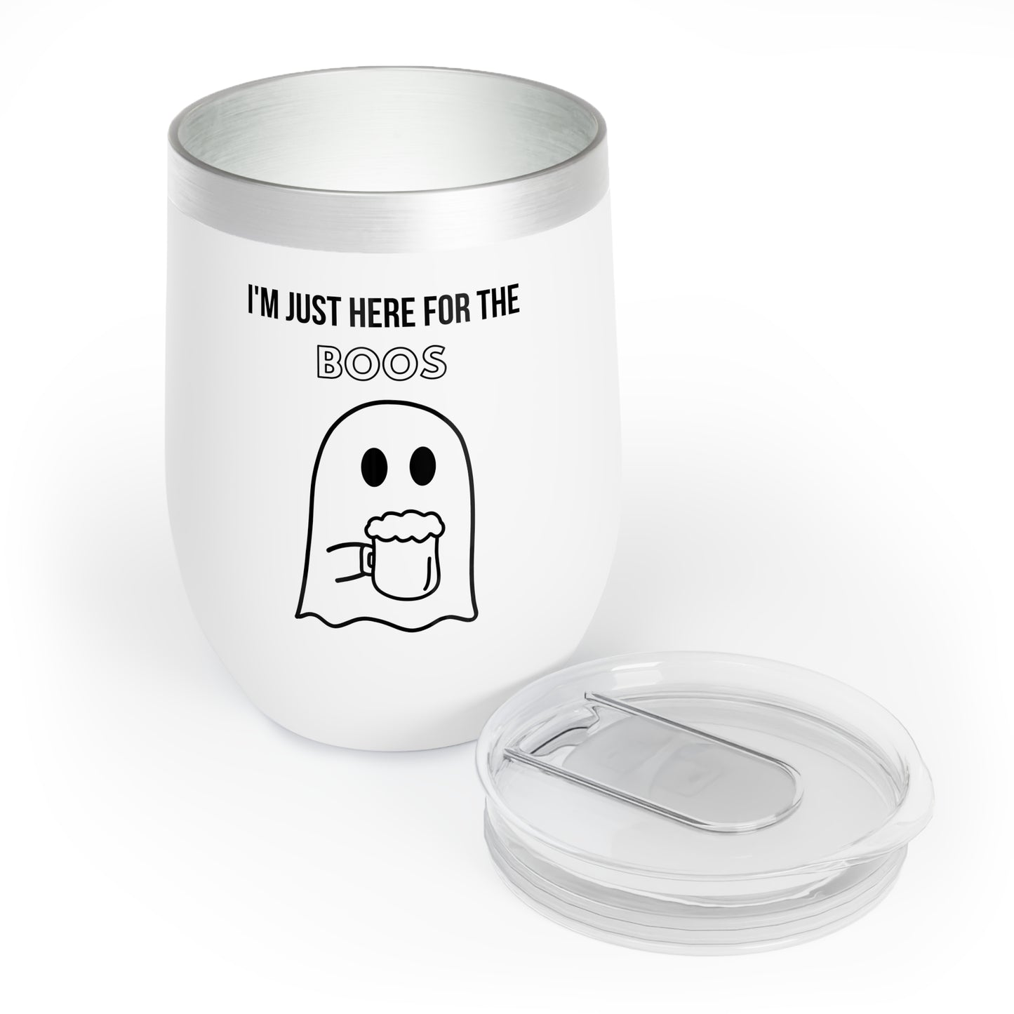 Here for the Boos - Wine Tumbler