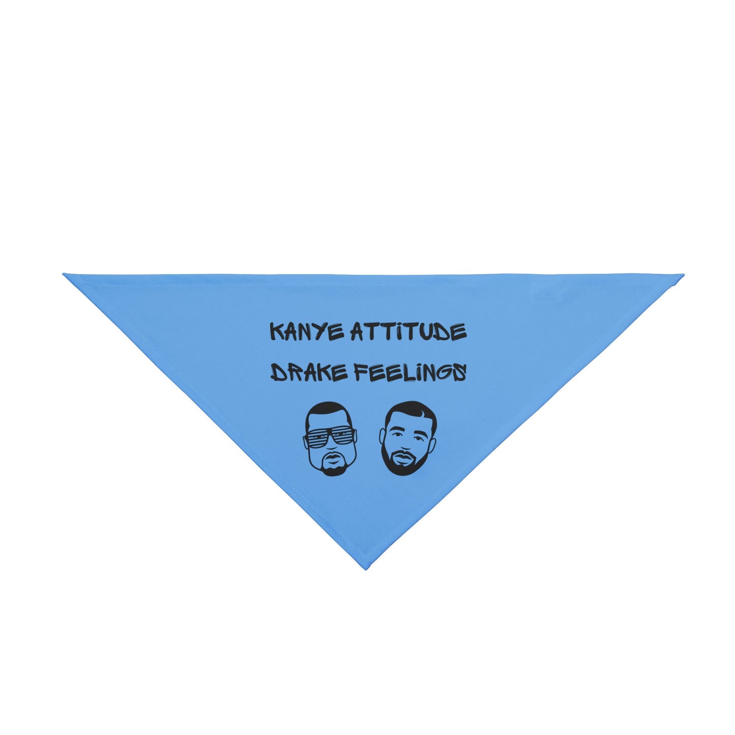 Attitude - Pet Bandana - Light Blue