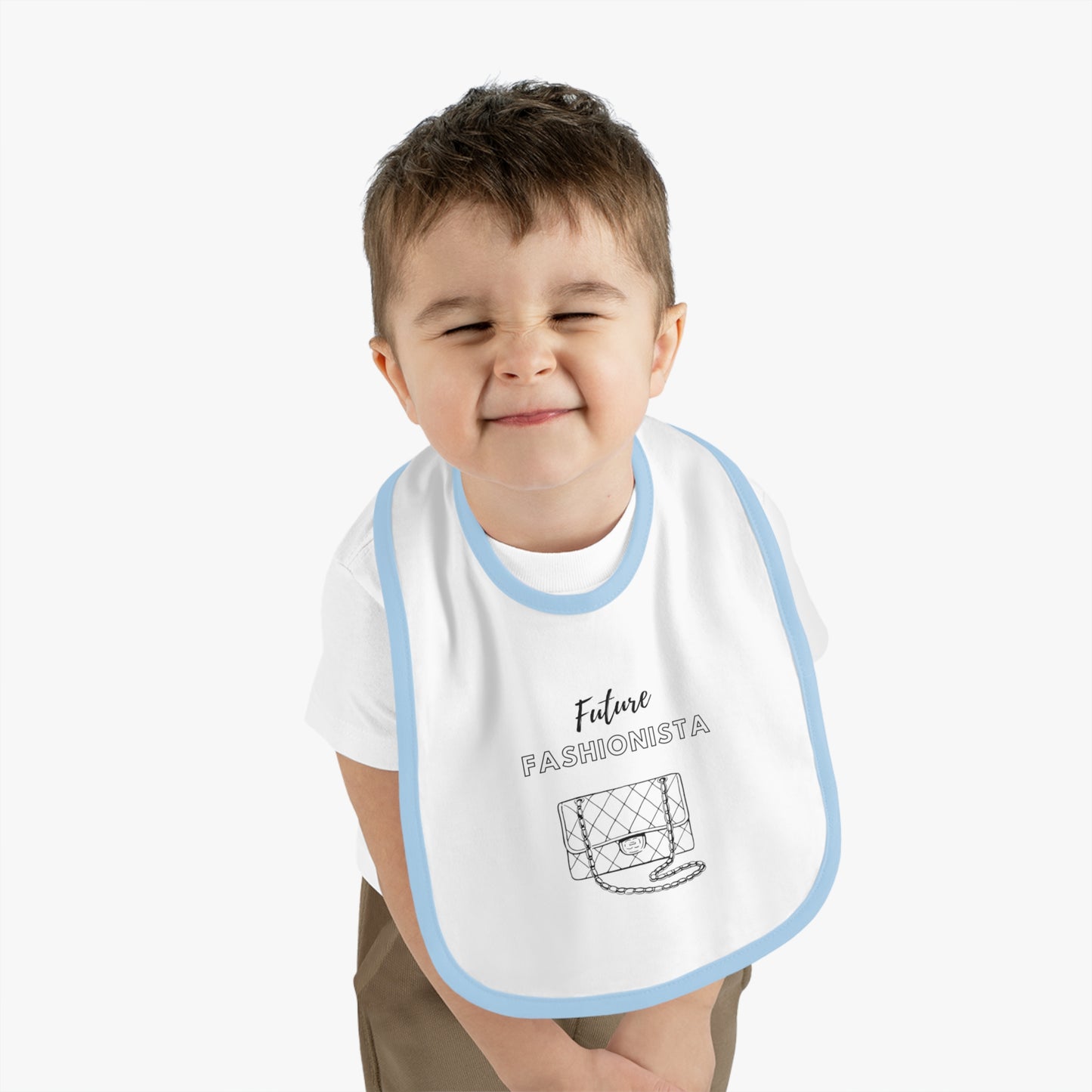 Future Fashionista Quilted Jersey Bib