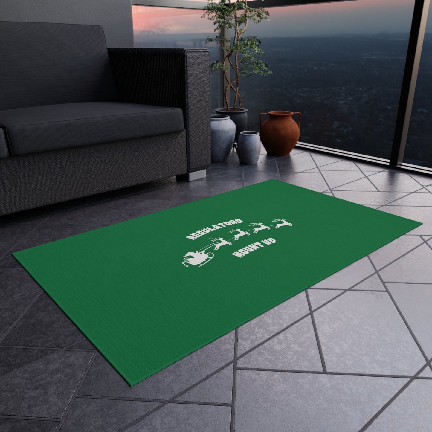 Regulators Xmas Doormat