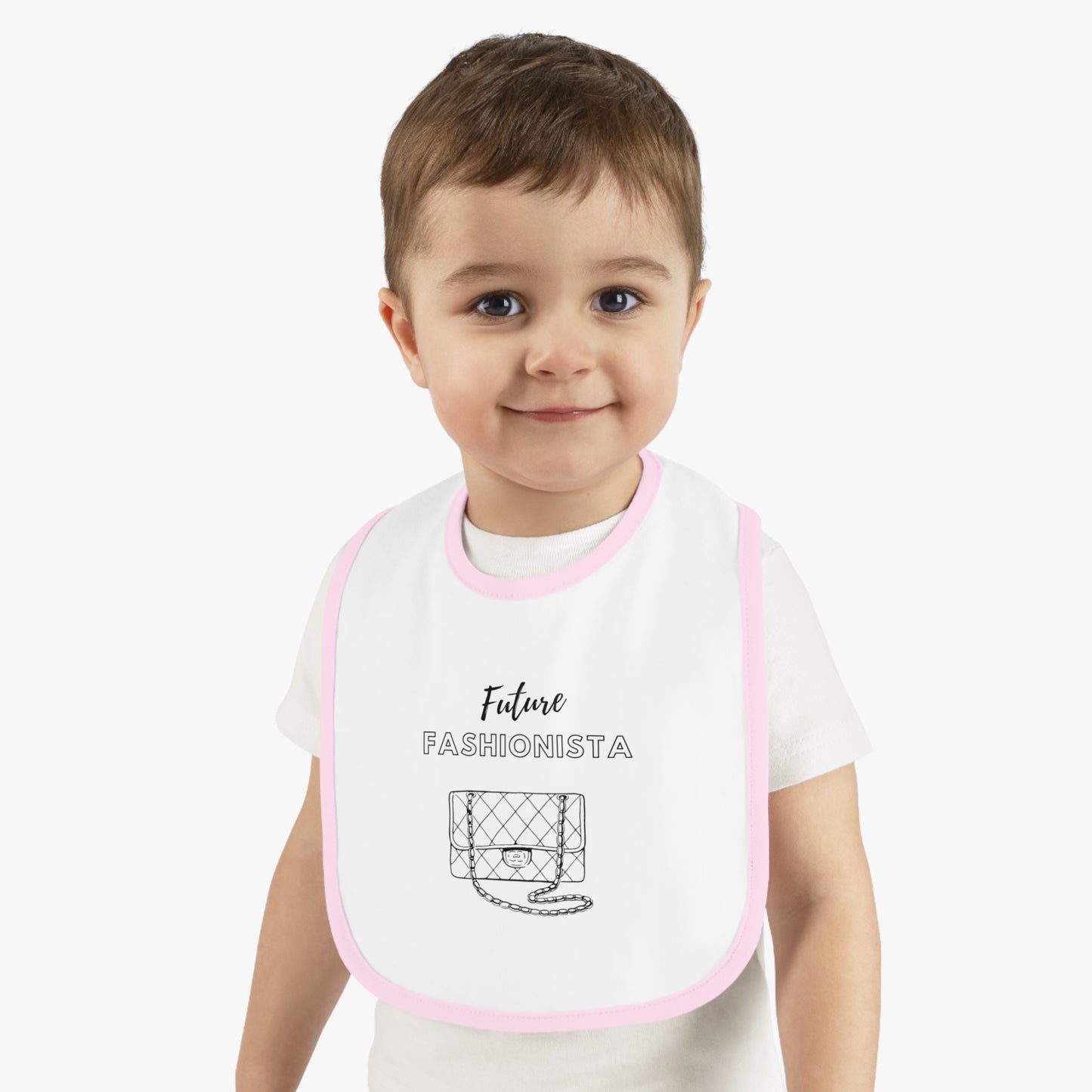Future Fashionista Quilted Jersey Bib