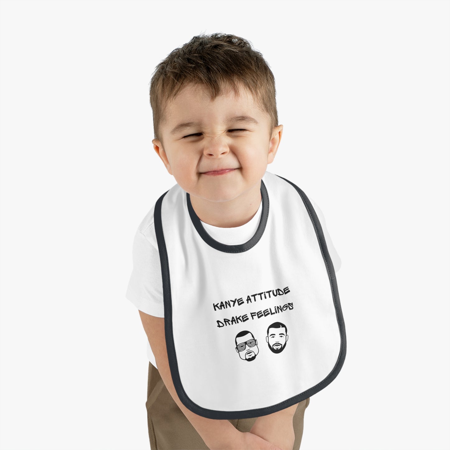 Attitude Baby Jersey Bib