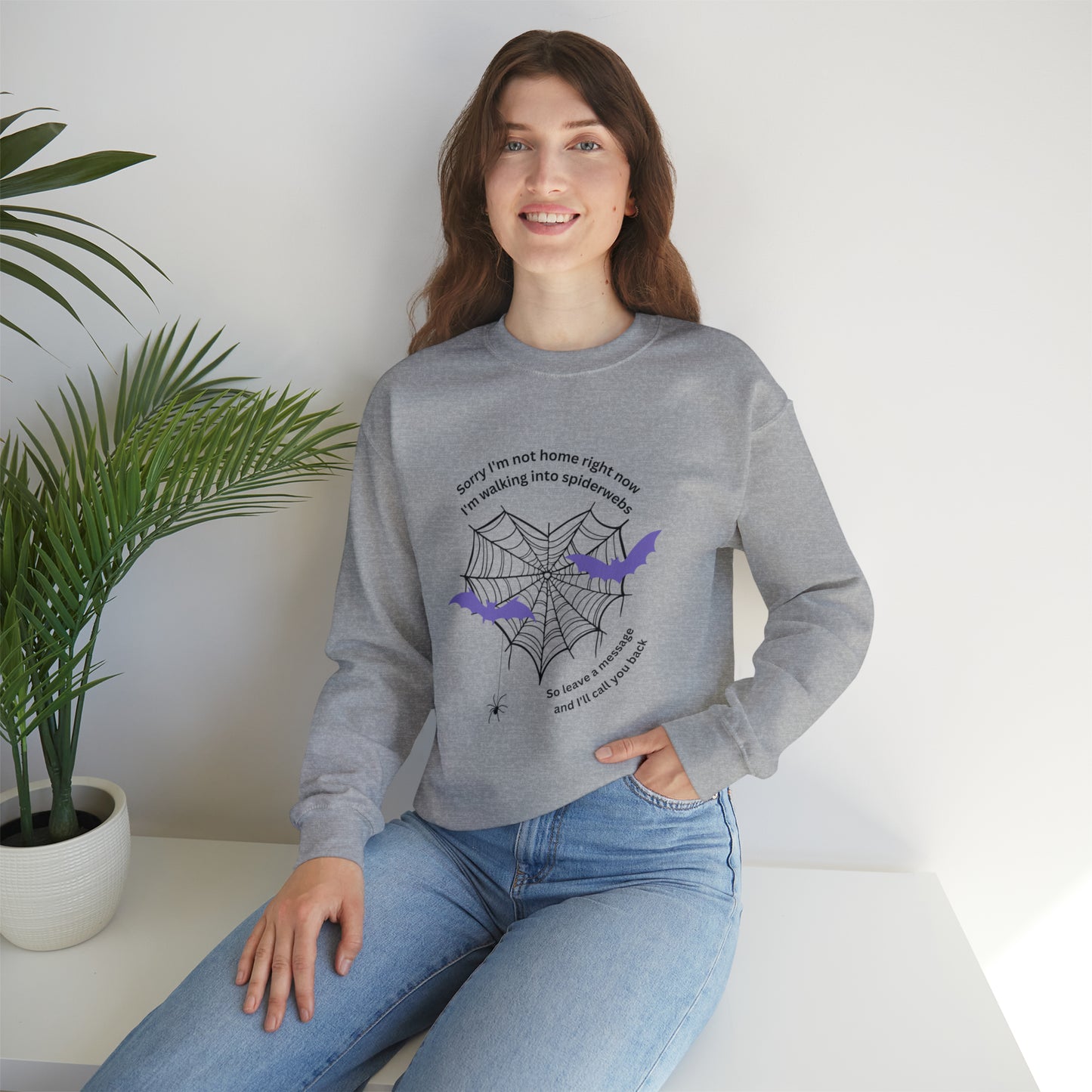 Spiderwebs Unisex Sweatshirt