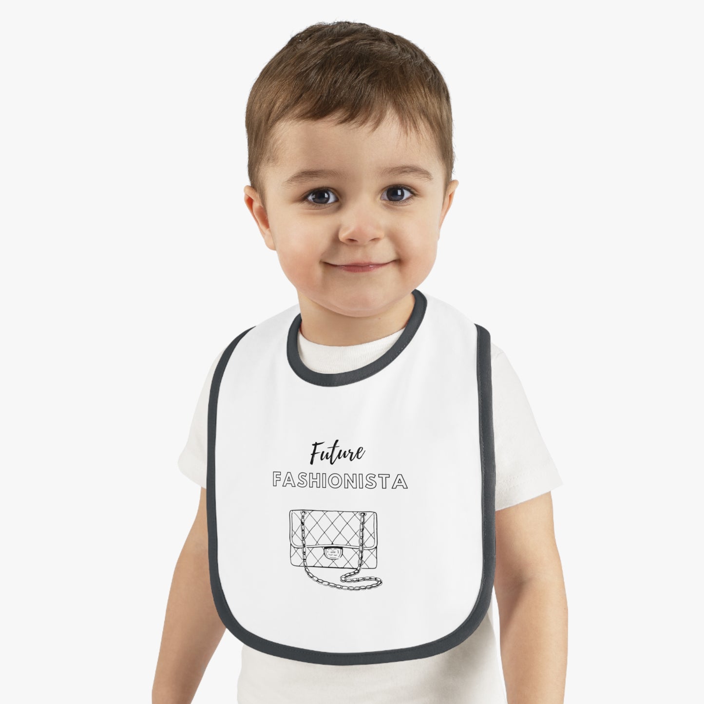 Future Fashionista Quilted Jersey Bib