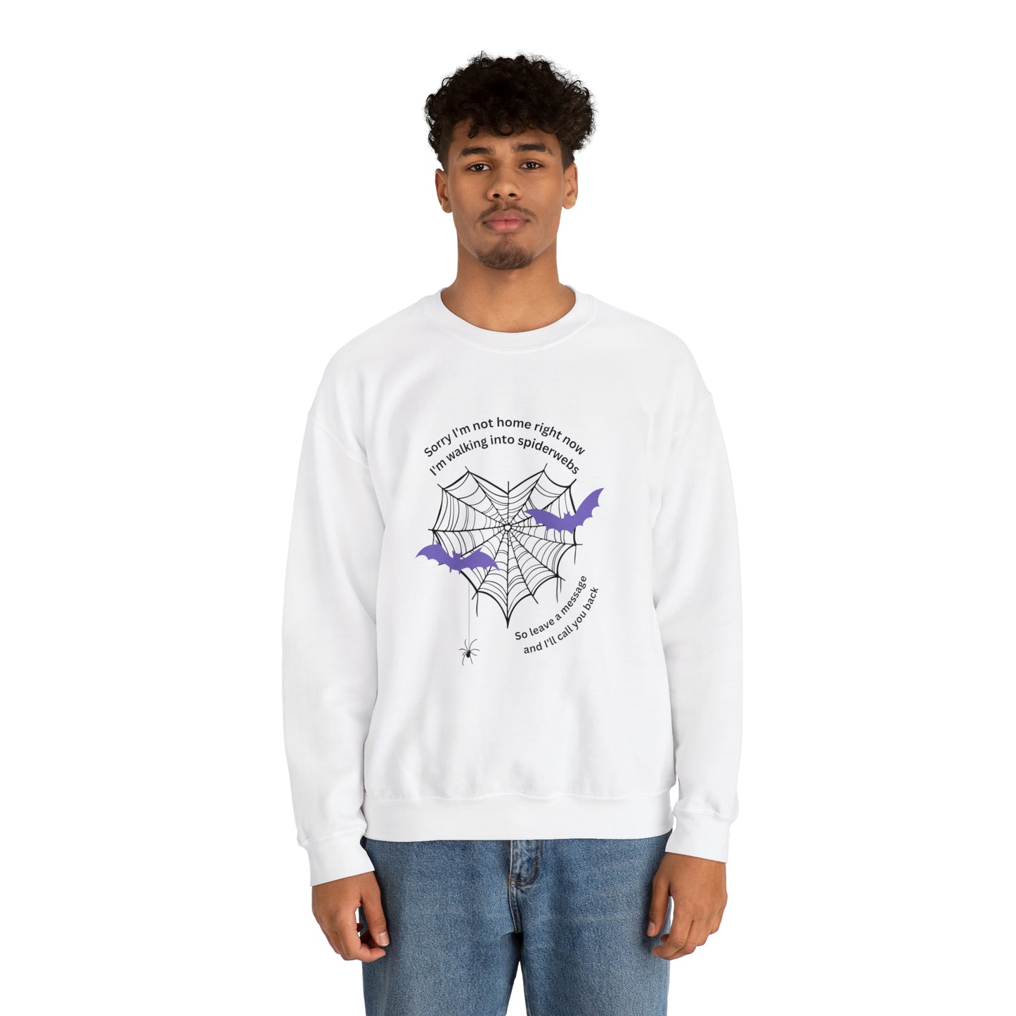 Spiderwebs Unisex Sweatshirt