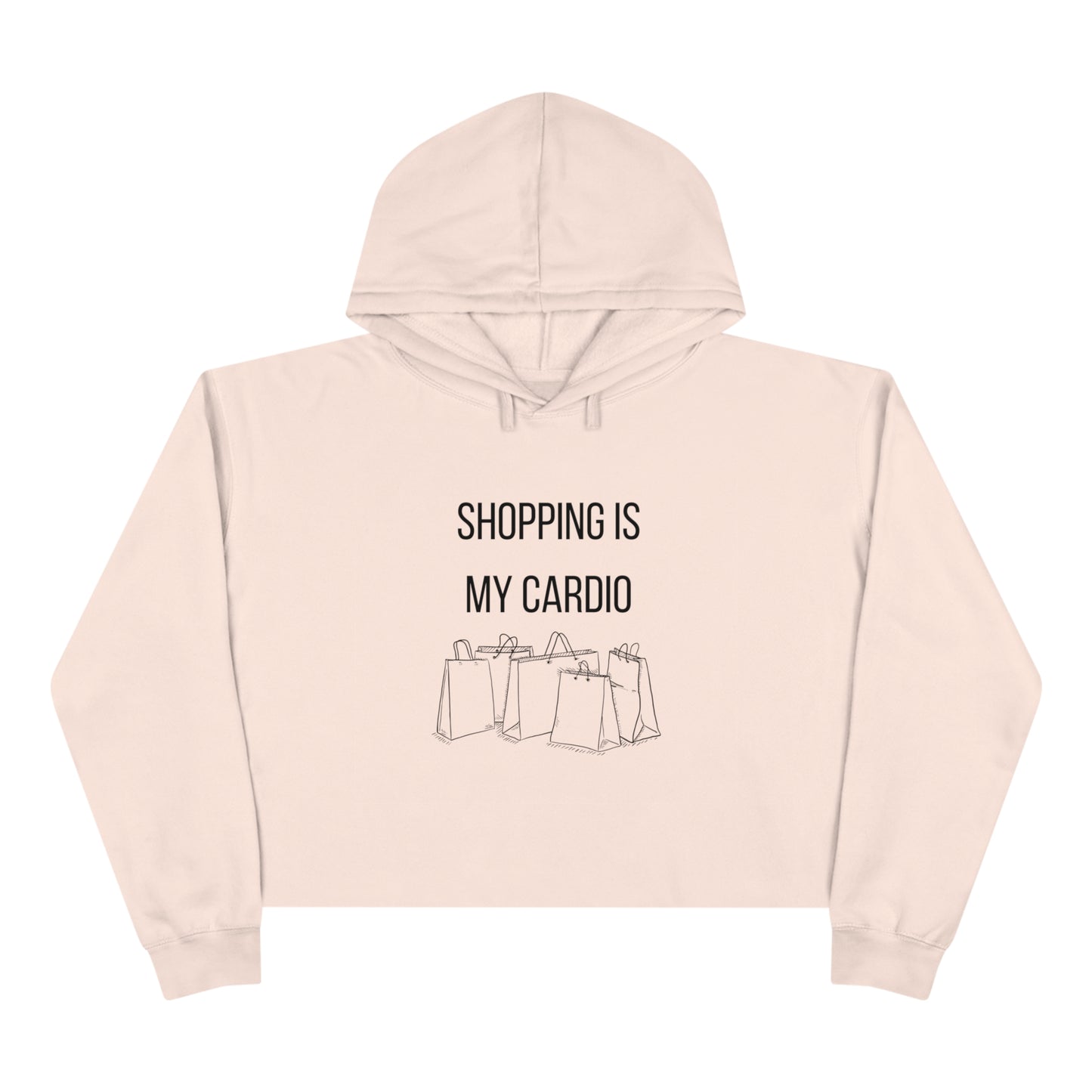 My Cardio - Crop Hoodie