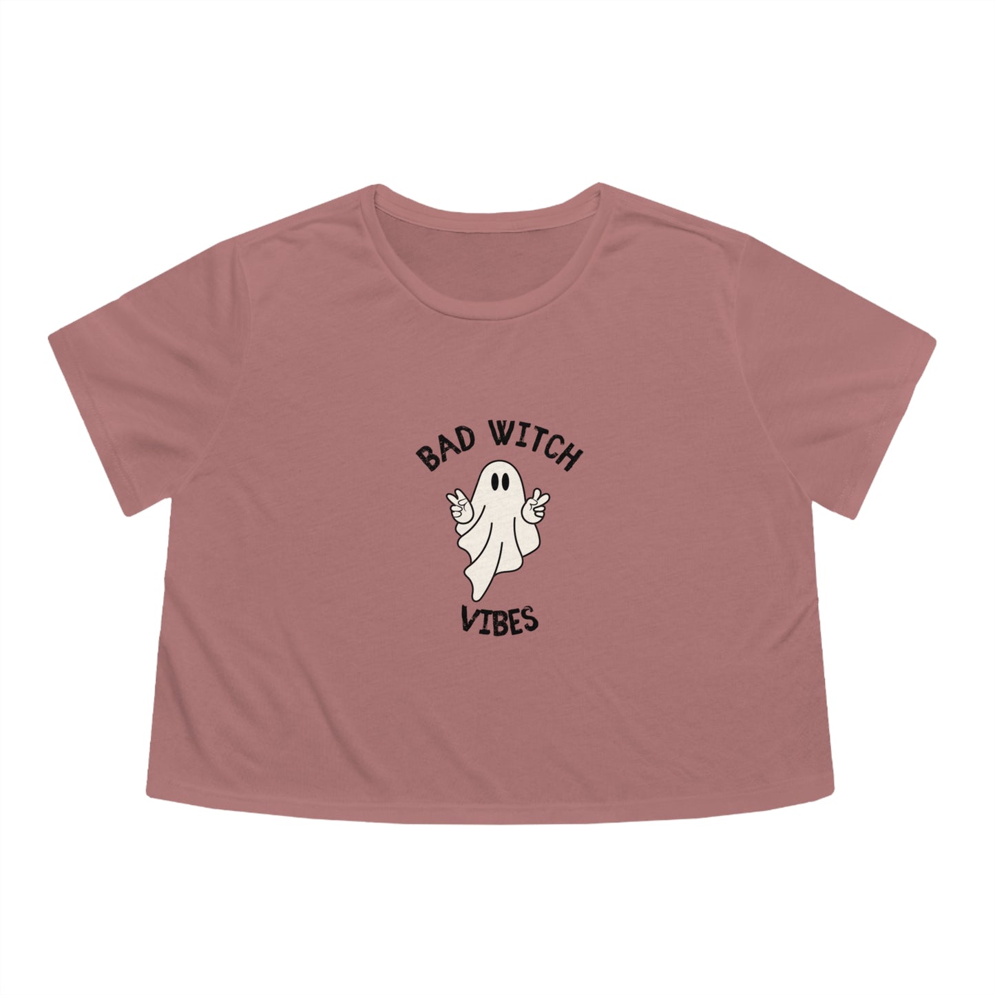 Bad Witch - Women's Flowy Cropped Tee