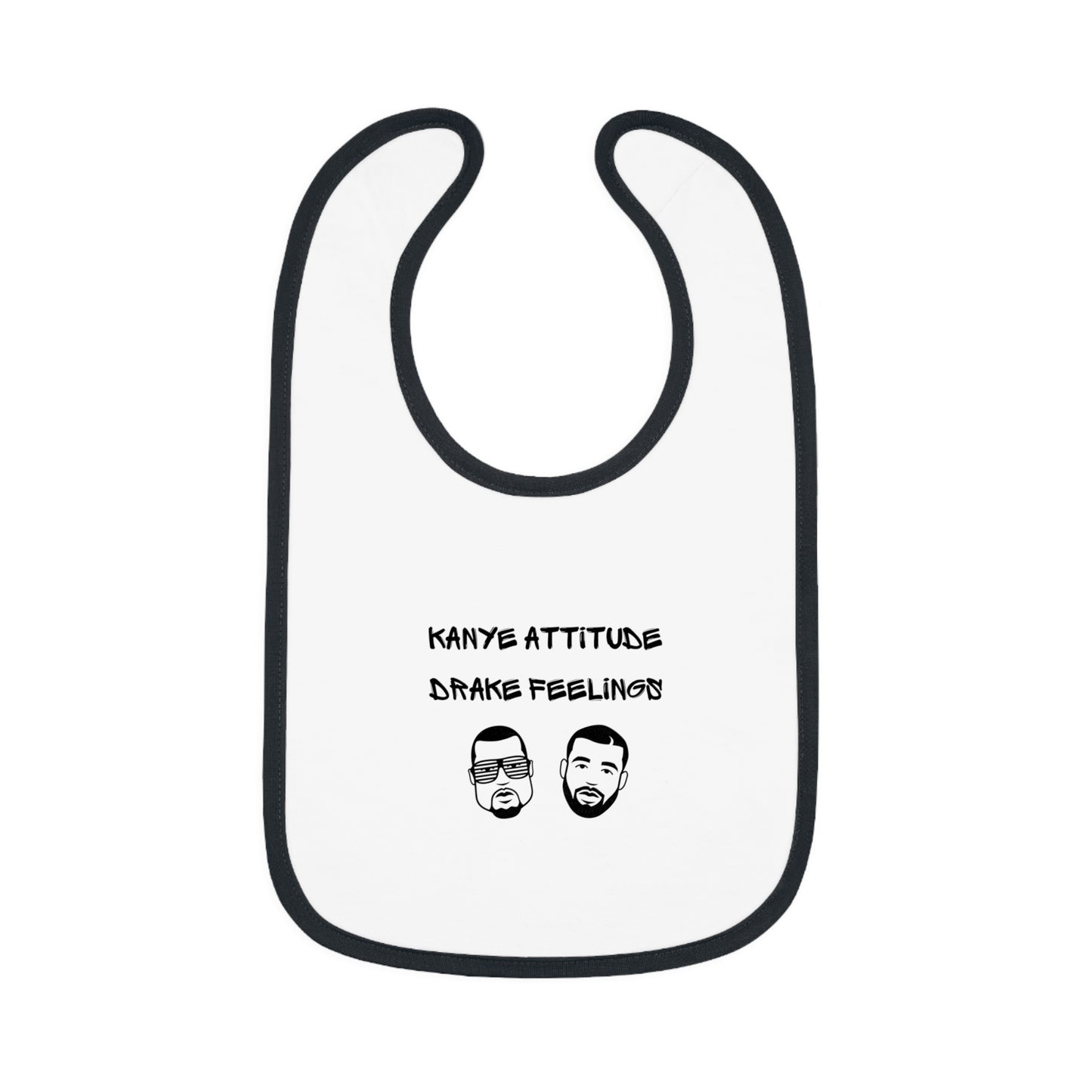 Attitude Baby Jersey Bib