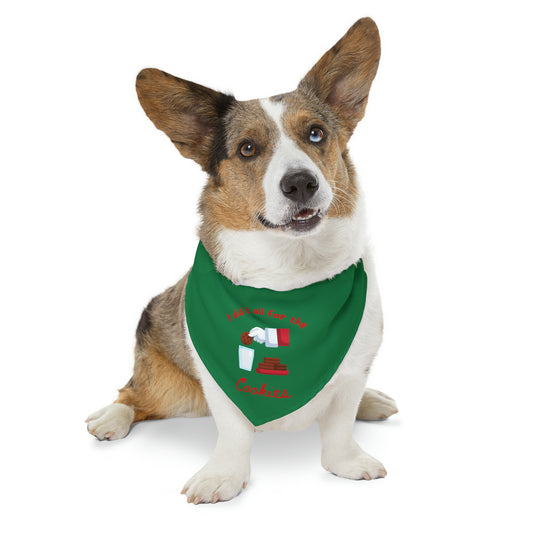 Xmas Cookies Pet Bandana