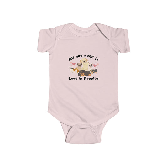 Love & Puppies Infant Onesie