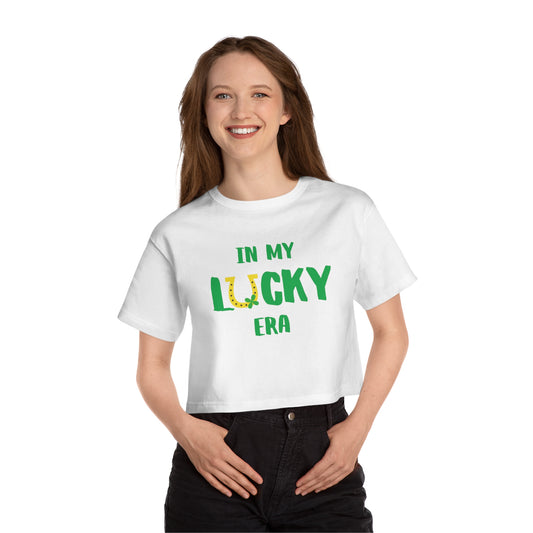 Lucky Era Champion Cropped T-Shirt