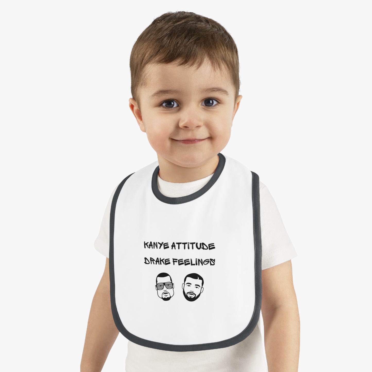 Attitude Baby Jersey Bib