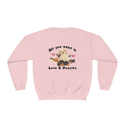 Love & Puppies Crewneck Sweatshirt