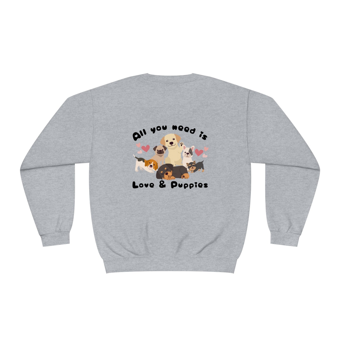 Love & Puppies Crewneck Sweatshirt