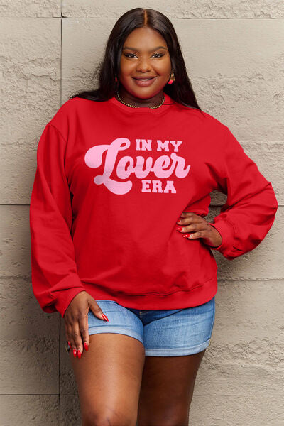 IN MY LOVER ERA Round Neck Sweatshirt