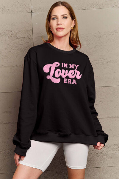 IN MY LOVER ERA Round Neck Sweatshirt