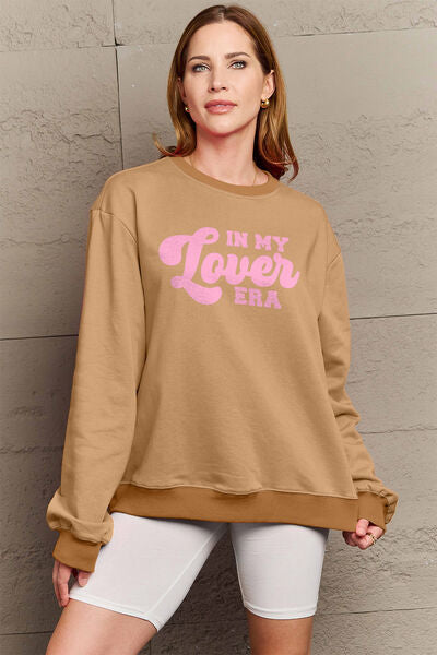 IN MY LOVER ERA Round Neck Sweatshirt