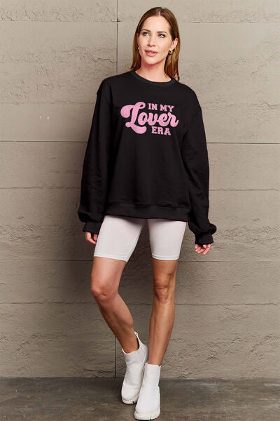 IN MY LOVER ERA Round Neck Sweatshirt