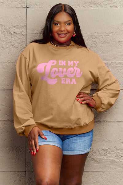 IN MY LOVER ERA Round Neck Sweatshirt