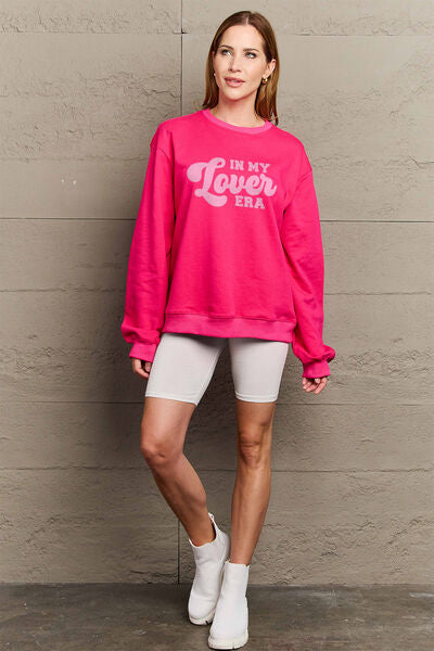 IN MY LOVER ERA Round Neck Sweatshirt